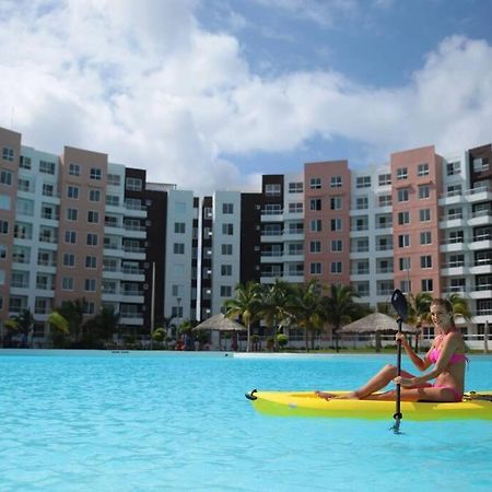 Departamento Con Laguna Artificial Cancun Exterior photo